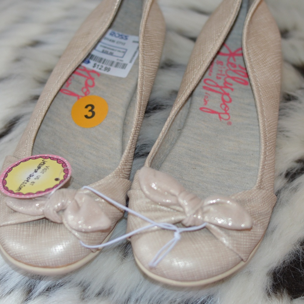 Girls Dress Shoes  Size 3  JellyPop (memory foam).